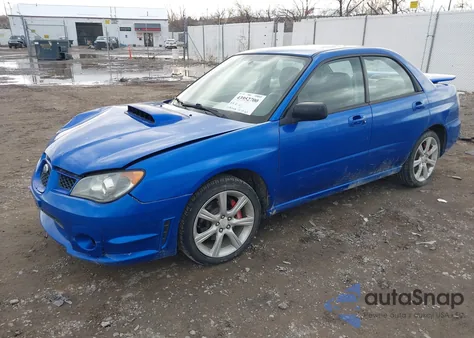 2006 Subaru Impreza Wrx/Wrx Limited/Wrx Tr from USA, damaged, VIN JF1GD79646G503040